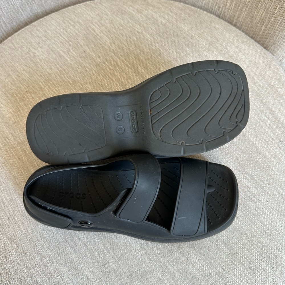 Crocs Skyline Platform Sandals Women’s 8 - Picture 6 of 8